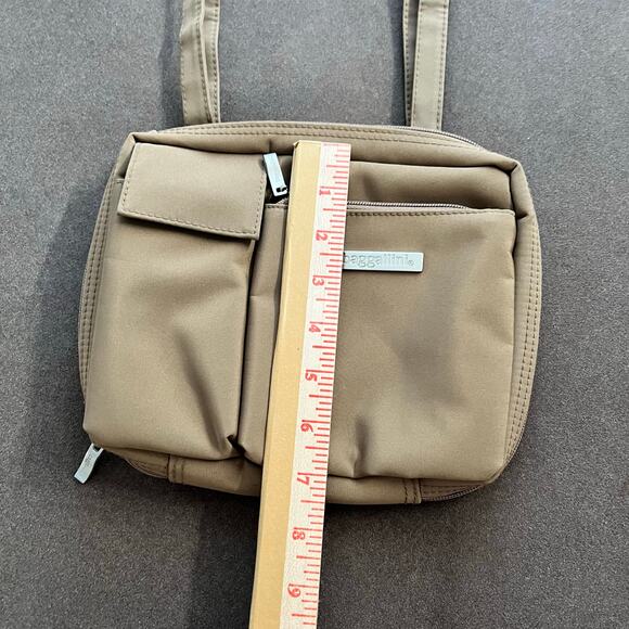 Baggallini Pocket Belt And Crossbody Bag Neutral Tan Brown Travel Bag - Picture 7 of 8